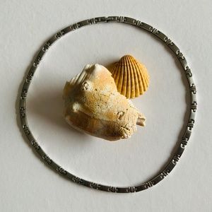 Stainless Steel Unisex Necklace length 17”